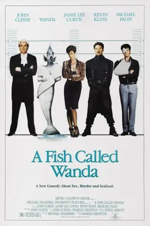 A Fish Called Wanda (1988) Drawstring Backpack - idPoster.com