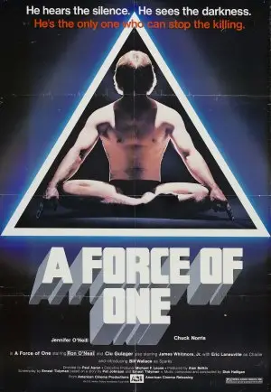 A Force of One (1979) Drawstring Backpack - idPoster.com