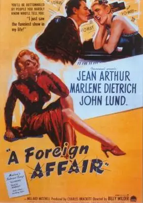 A Foreign Affair (1948) White T-Shirt - idPoster.com