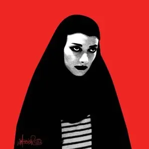 A Girl Walks Home Alone at Night (2014) Protected Face mask - idPoster.com