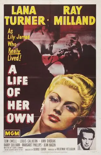 A Life of Her Own (1950) Women's Colored Hoodie - idPoster.com