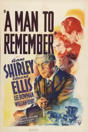 A Man to Remember (1938) Women's Colored  Long Sleeve T-Shirt - idPoster.com