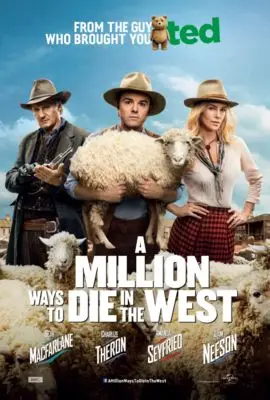 A Million Ways to Die in the West (2014) White Tank-Top - idPoster.com