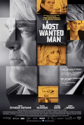 A Most Wanted Man (2014) White Tank-Top - idPoster.com