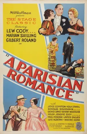 A Parisian Romance (1932) Drawstring Backpack - idPoster.com
