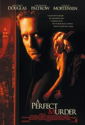 A Perfect Murder (1998) White T-Shirt - idPoster.com