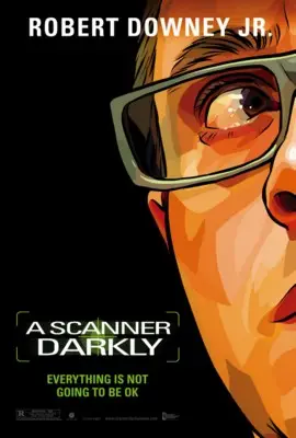 A Scanner Darkly (2006) Men's Colored  Long Sleeve T-Shirt - idPoster.com