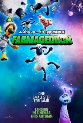 A Shaun the Sheep Movie: Farmageddon (2019) Men's Colored Hoodie - idPoster.com