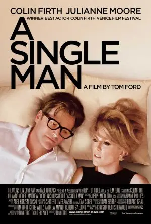 A Single Man (2009) White T-Shirt - idPoster.com
