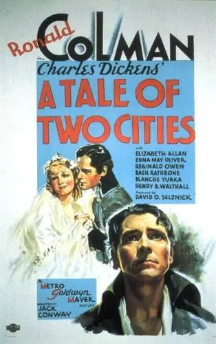 A Tale of Two Cities (1935) White Tank-Top - idPoster.com