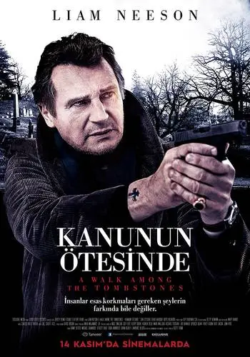 A Walk Among the Tombstones (2014) Kitchen Apron - idPoster.com