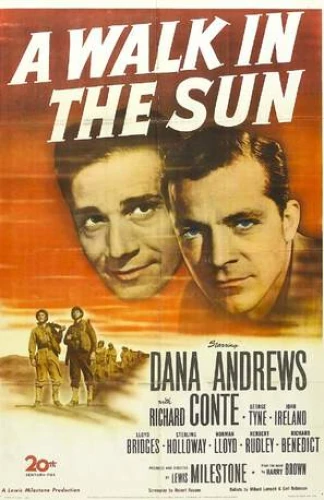 A Walk in the Sun (1945) Men's Colored T-Shirt - idPoster.com