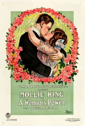 A Woman's Power (1916) Women's Colored T-Shirt - idPoster.com