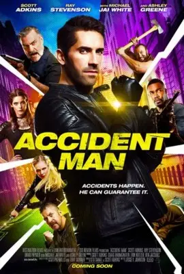 Accident Man (2018) Men's Colored T-Shirt - idPoster.com