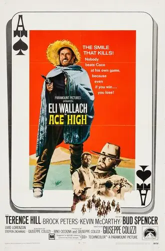 Ace High (1969) Men's Colored  Long Sleeve T-Shirt - idPoster.com