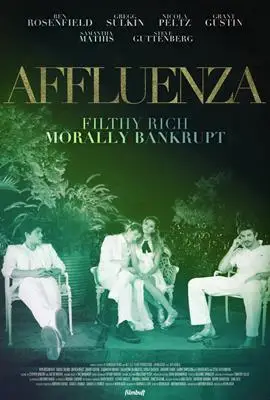 Affluenza (2014) White T-Shirt - idPoster.com