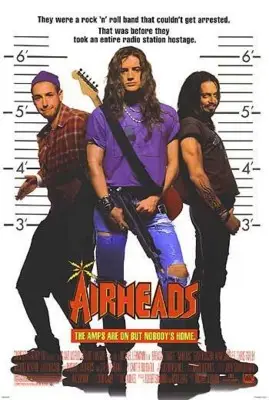 Airheads (1994) Men's Colored  Long Sleeve T-Shirt - idPoster.com