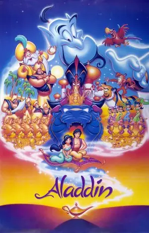 Aladdin (1992) Men's Colored T-Shirt - idPoster.com