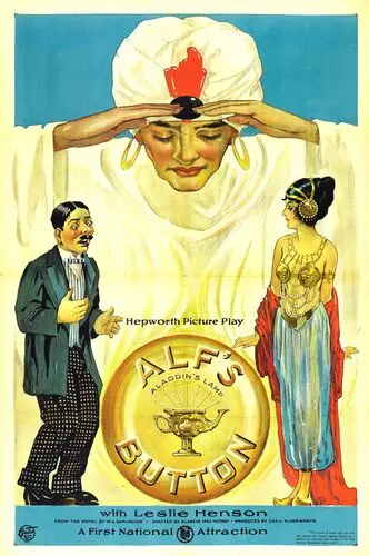 Alf's Button (1921) Men's Colored Hoodie - idPoster.com