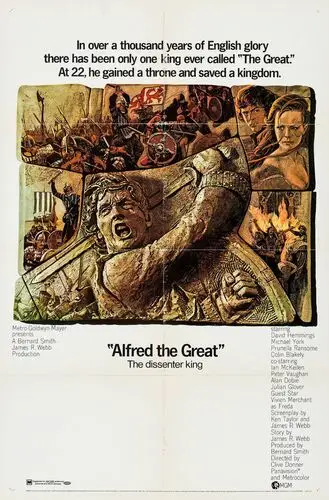 Alfred the Great (1969) White Tank-Top - idPoster.com