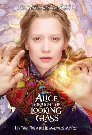 Alice Through the Looking Glass (2016) Drawstring Backpack - idPoster.com