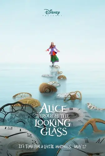 Alice Through the Looking Glass (2016) Drawstring Backpack - idPoster.com