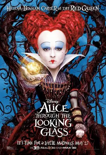 Alice Through the Looking Glass (2016) Women's Colored T-Shirt - idPoster.com