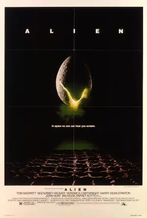 Alien (1979) White T-Shirt - idPoster.com