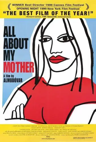 All About My Mother (1999) Women's Colored T-Shirt - idPoster.com