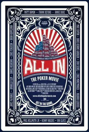 All In: The Poker Movie (2009) Women's Colored  Long Sleeve T-Shirt - idPoster.com