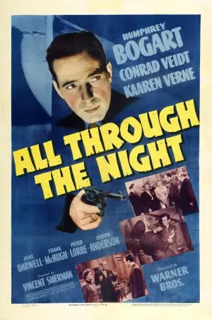 All Through the Night (1942) Women's Colored T-Shirt - idPoster.com