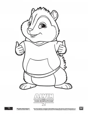 Alvin and the Chipmunks: The Squeakquel (2009) White T-Shirt - idPoster.com
