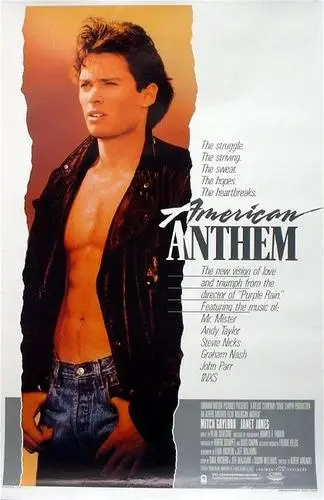 American Anthem (1986) Women's Colored Tank-Top - idPoster.com