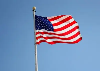 American Flag Drawstring Backpack - idPoster.com