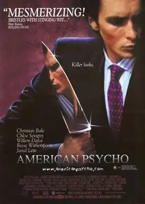 American Psycho(2000) White T-Shirt - idPoster.com
