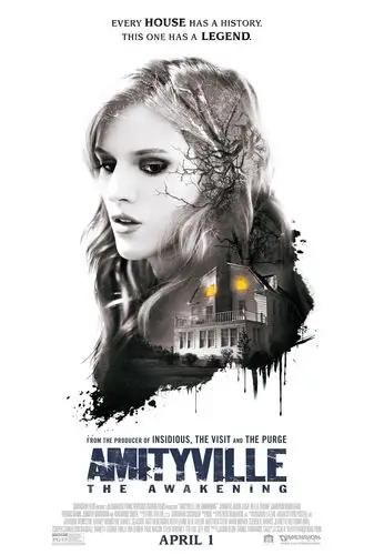 Amityville The Awakening (2016) White Tank-Top - idPoster.com