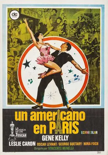 An American in Paris (1951) Men's Colored  Long Sleeve T-Shirt - idPoster.com