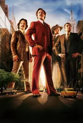 Anchorman 2: The Legend Continues (2014) Men's Colored  Long Sleeve T-Shirt - idPoster.com