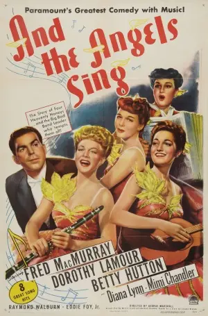 And the Angels Sing (1944) Kitchen Apron - idPoster.com