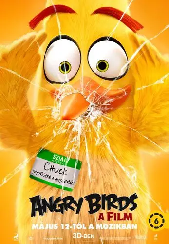 Angry Birds (2016) White T-Shirt - idPoster.com