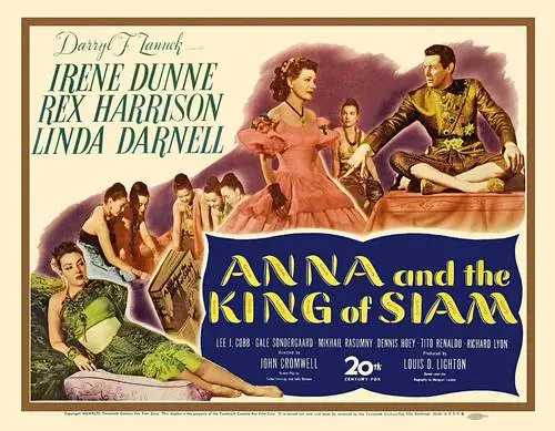 Anna and the King of Siam (1946) White Tank-Top - idPoster.com