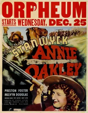 Annie Oakley (1935) Women's Colored Tank-Top - idPoster.com