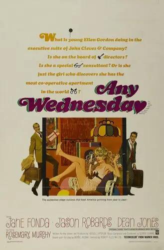 Any Wednesday (1966) Men's Colored T-Shirt - idPoster.com