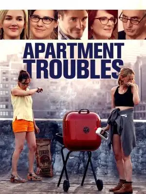 Apartment Troubles (2014) White T-Shirt - idPoster.com