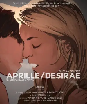 Aprille-Desirae (2015) White Tank-Top - idPoster.com