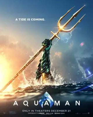 Aquaman (2018) White Tank-Top - idPoster.com