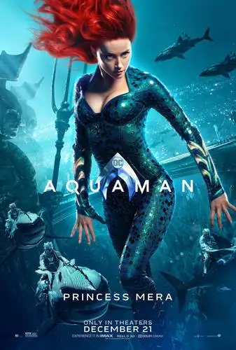 Aquaman (2018) White T-Shirt - idPoster.com