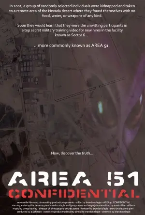 Area 51 Confidential (2011) Men's Colored T-Shirt - idPoster.com