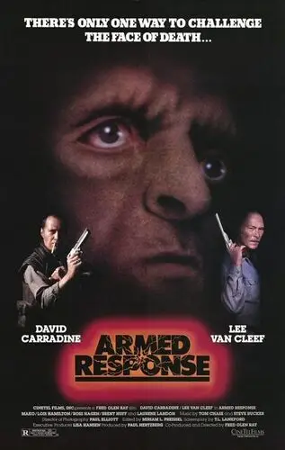 Armed Response (1986) White T-Shirt - idPoster.com