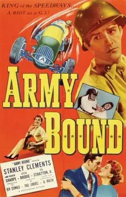 Army Bound (1952) Drawstring Backpack - idPoster.com